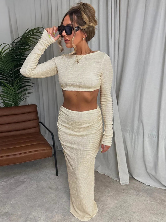 Kliou two-piece set women