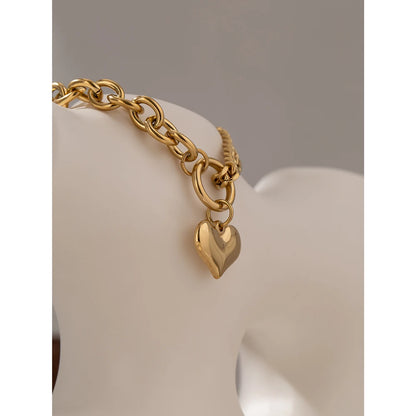 Mira Heart Bracelet 18 Carat